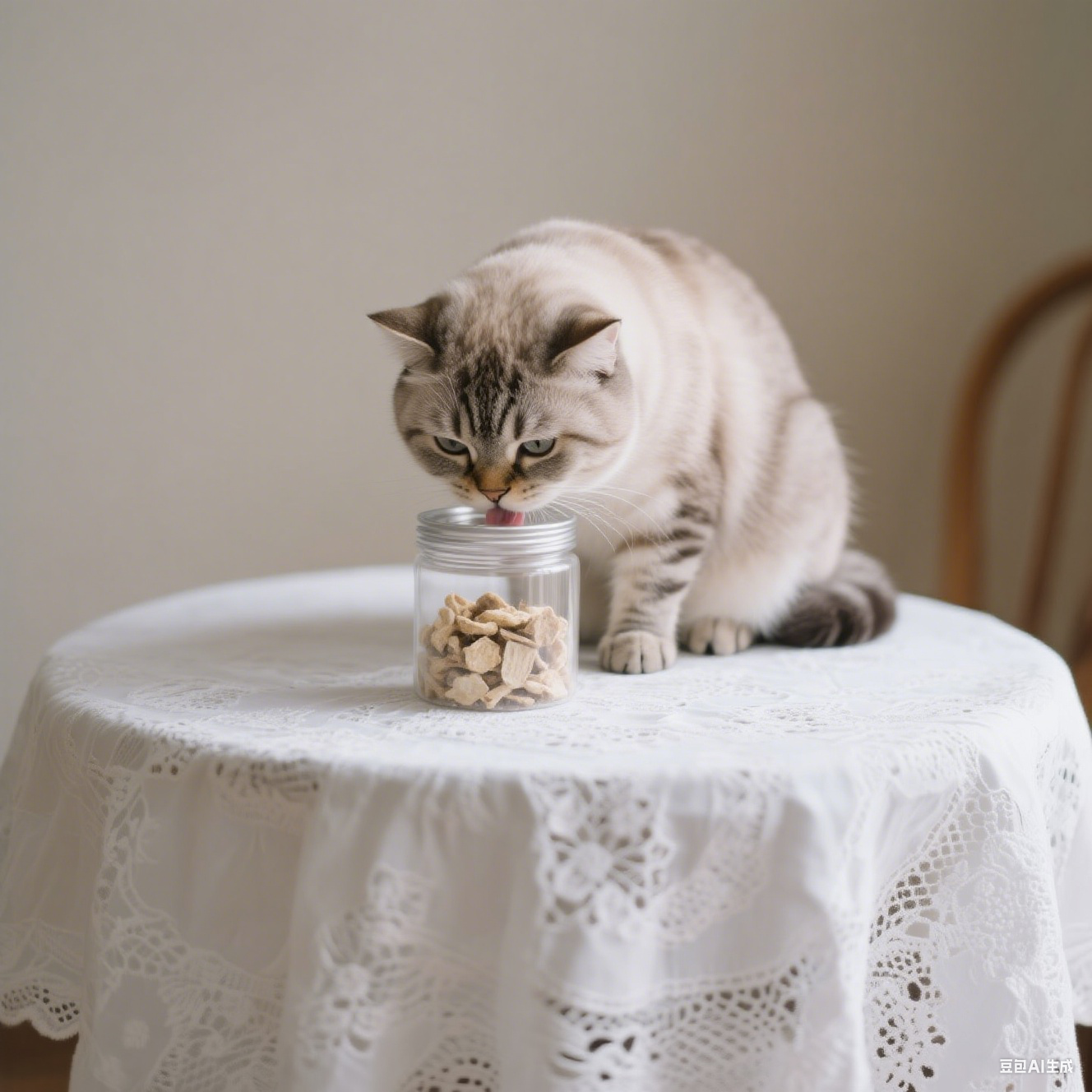 苏格兰折耳猫​展现它们温顺可爱的圆萌特质和独特的