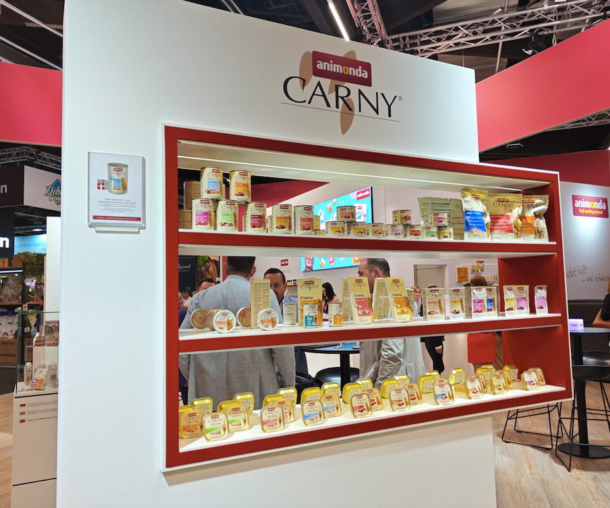 animonda爱诺德旗下中德联产新品亮相Interzoo德国纽伦堡宠物展