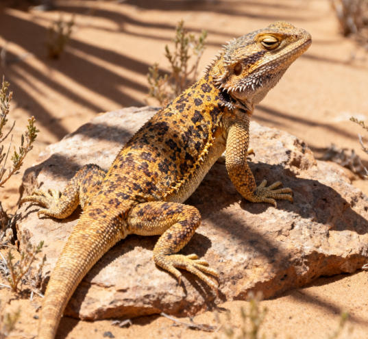 鬃狮蜥泻肚:可能是寄生虫在作祟