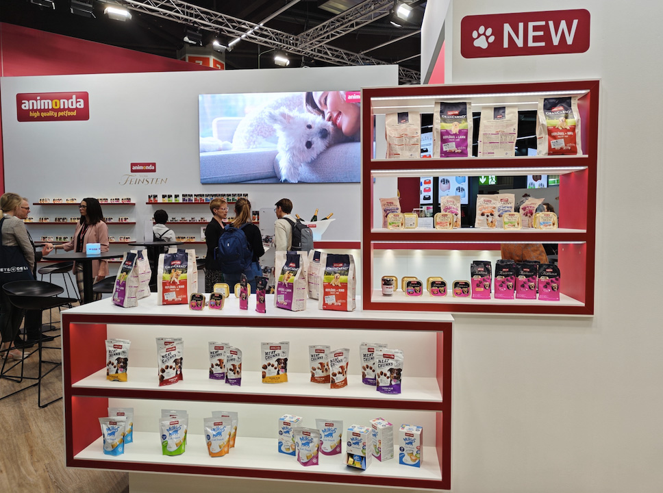 animonda爱诺德旗下中德联产新品亮相Interzoo德国纽伦堡宠物展