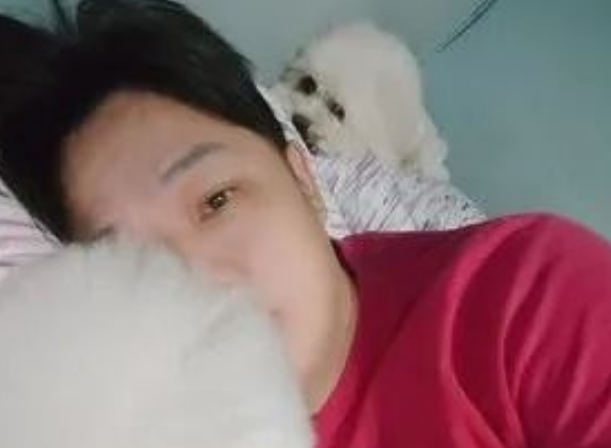 比熊犬看到主人抱别狗睡觉,秒变怨念背后灵:你最好别睡太死