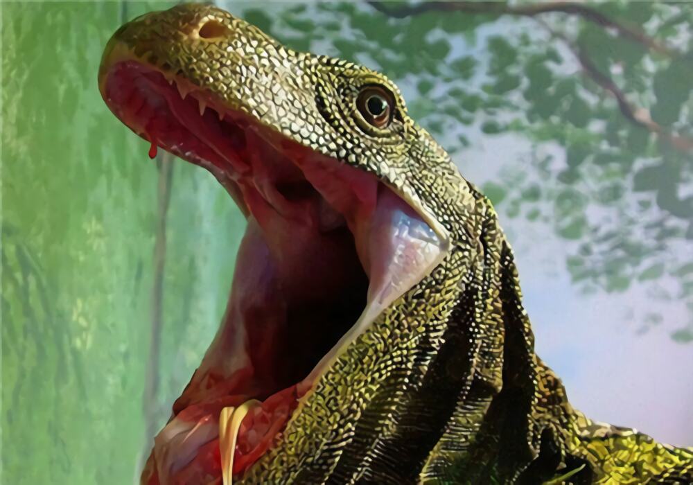 萨氏巨蜥身份信息