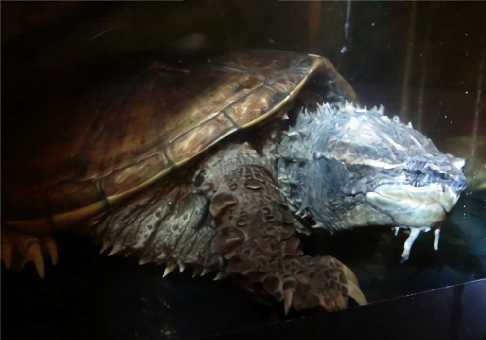 中美拟鳄龟身份信息