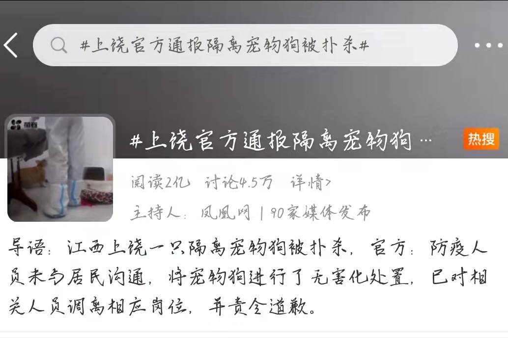 “肢解金毛犬、宠物狗被杀”等事件频频发生,动物保护法立法迫在眉睫