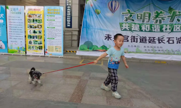 牵紧“文明绳”做文明养犬人