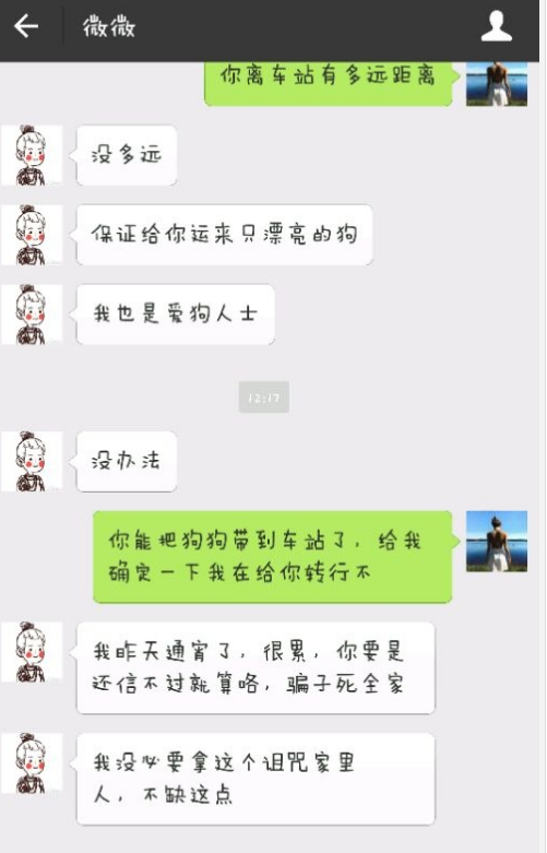 大学生分享自己买狗被骗的经历 呼吁大家谨防被骗