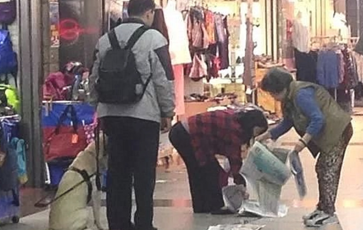 导盲犬憋不住尿撒在店里,小伙认为老总要破口大骂,鼻尖却觉得一酸