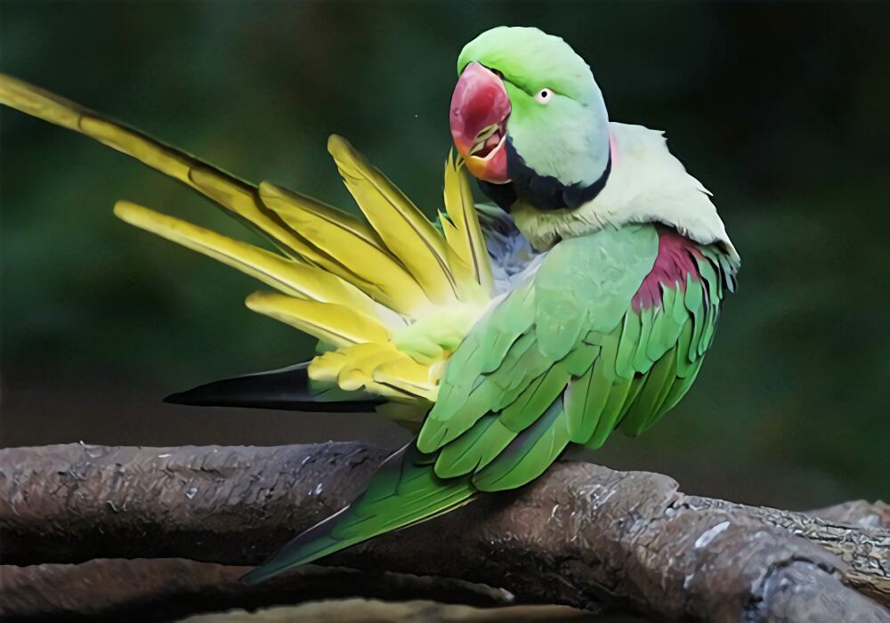 亚历山大鹦鹉身份信息