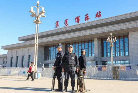 又飒又勇!野外拉练促实战 警犬特警练兵忙