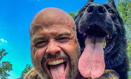 警犬追犯人从6米高跳下,受伤还努力完成任务,帅得不行!