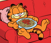 菲猫慵懒可爱的形象