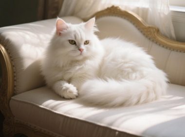 金吉拉猫​该怎样做美容