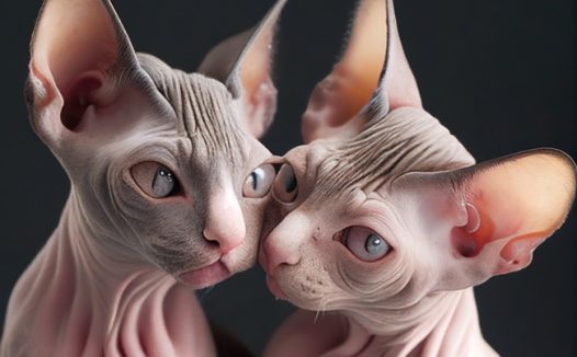 加拿大斯芬克斯猫图片