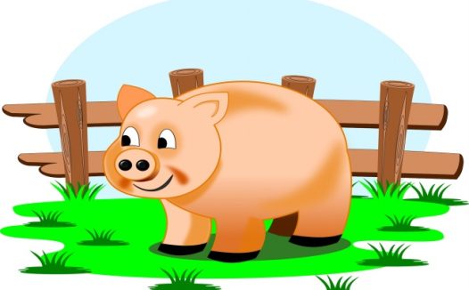 可爱卡通小猪图片