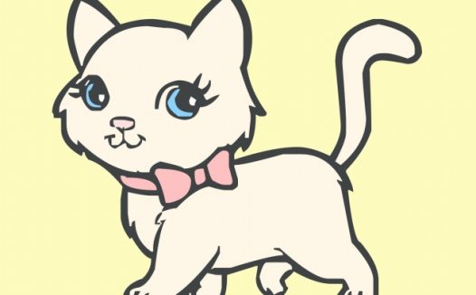 卡通小猫咪图片