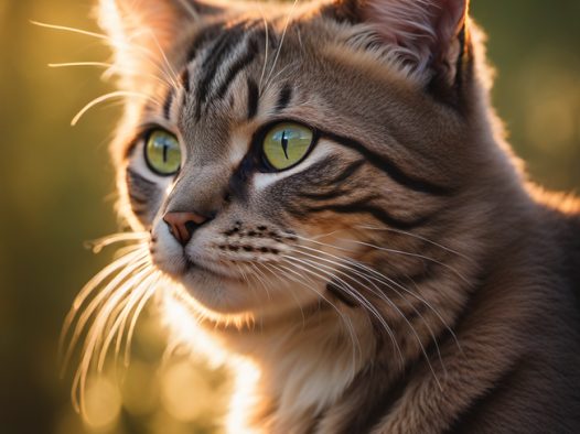 可爱虎斑猫宠物写真摄影图片