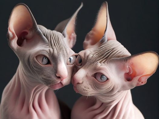 加拿大斯芬克斯猫图片