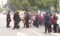 女子遛狗不拴绳被出租车撞死，拦着车主不让走：赔我一个一样的