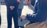 北京大姨带宠物狗进博物馆被拒发飙:它15岁了,必须进去看一眼!