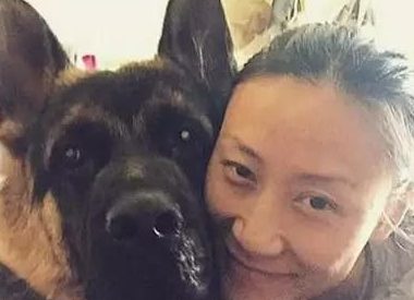 等待屠宰的大狼狗 被她从死亡边缘给救了回来