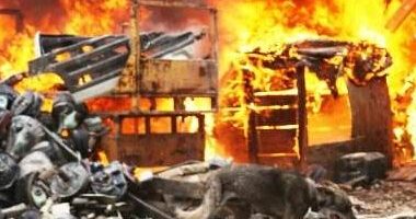 民宅遭不明人士纵火 忠狗狂吠救两兄弟