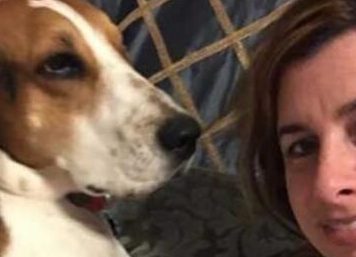 狗狗一直扑女子身上嗅她的鼻子,反常行为救下主人生命