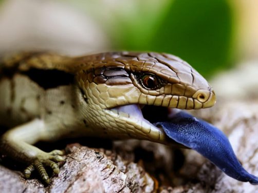斑点蓝舌蜥身份信息